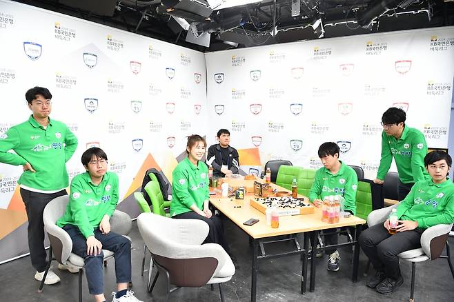 마한의 심장 영암 선수단 [한국기원 제공. 재판매 및 DB 금지]