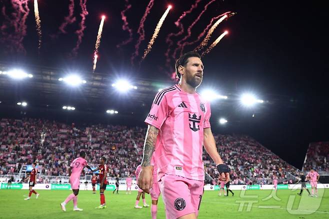 인터 마이애미 리오넬 메시. ⓒ AFP=뉴스1