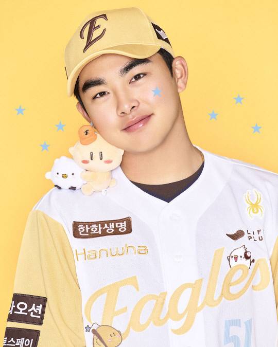 꿈돌이 콜라보 유니폼. 한화이글스 제공