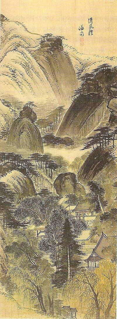 고려대박물관이 소장한 겸재 정선의 명작 ‘청풍계’. 고려대박물관 제공