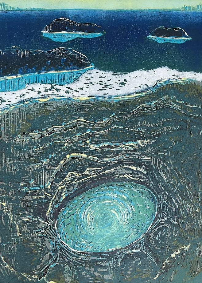 홍진숙 作 '새벽, 동물에서'