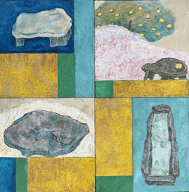 홍진숙 作 '용담고인돌'