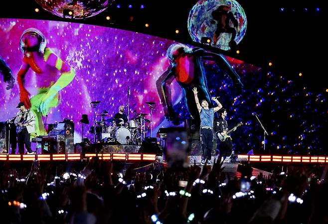 밴드 콜드플레이 /사진=라이브네이션코리아 제공