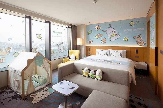 서울드래곤시티 ‘위드 마이 키즈-포차코’ 테마룸 <사진=서울드래곤시티>