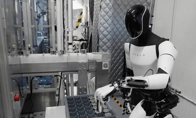 테슬라 휴머노이드 로봇 옵티머스. [테슬라]