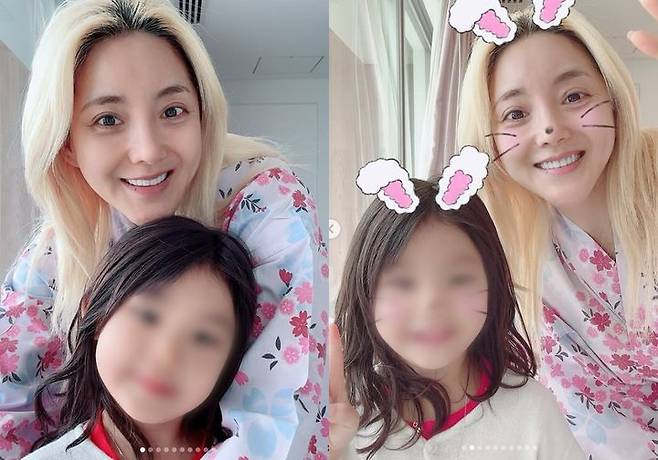 [서울=뉴시스] 그룹 'S.E.S' 출신 가수 겸 뮤지컬배우 바다가 딸과의 일상을 공개했다. (사진=바다 인스타그램 캡처) 2025.05.04. photo@newsis.com *재판매 및 DB 금지