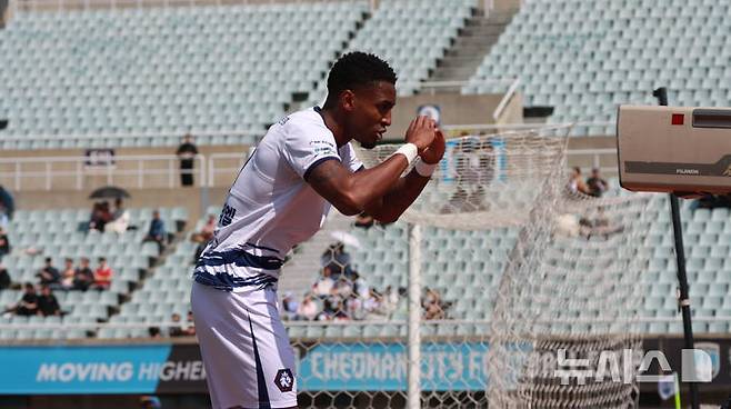 [청주=뉴시스] 충북청주FC 가브리엘 자료사진.