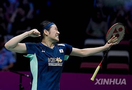 결승 진출에 앞장선 안세영 [신화=연합뉴스]