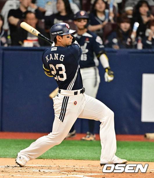 [OSEN=박준형 기자] 두산 강승호 2025.04.24 / soul1014@osen.co.kr
