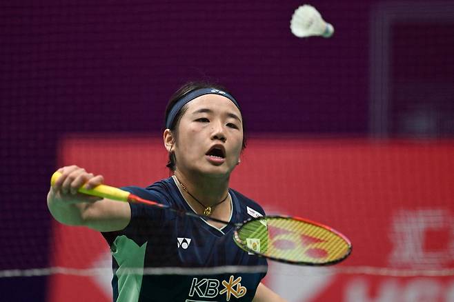 안세영.    샤먼 | AFP연합뉴스