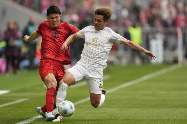 ▲ 김민재는 라이프치히전에 결장했다. 바이에른 뮌헨의 분데스리가 우승은 33라운드 보루시아 묀헨글라트바흐전에서 결정된다. ⓒ연합뉴스/AP