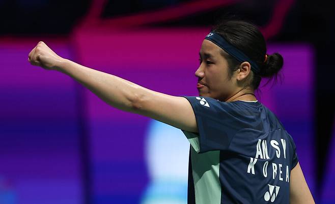 ▲ 여자 단식 '세계 최강' 안세영을 앞세운 한국 배드민턴 국가대표팀이 수디르만컵 결승에 안착했다. ⓒ연합뉴스 / 신화