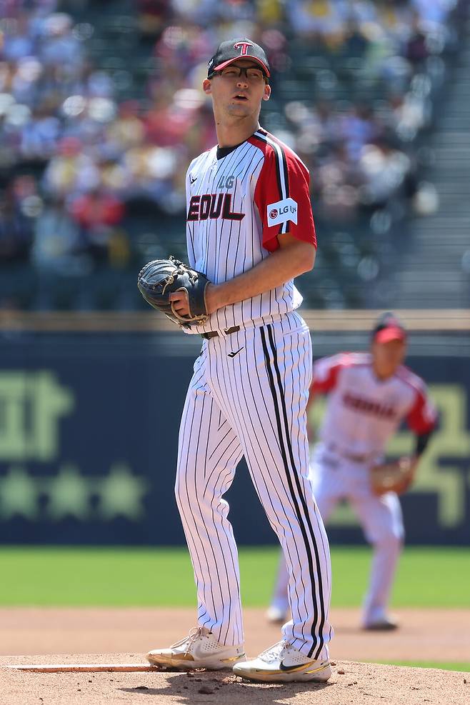 ▲ LG 트윈스 코엔 윈 ⓒ LG 트윈스