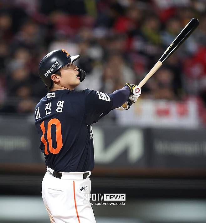 ▲ 한화의 스타로 떠오른 이진영 ⓒ곽혜미 기자