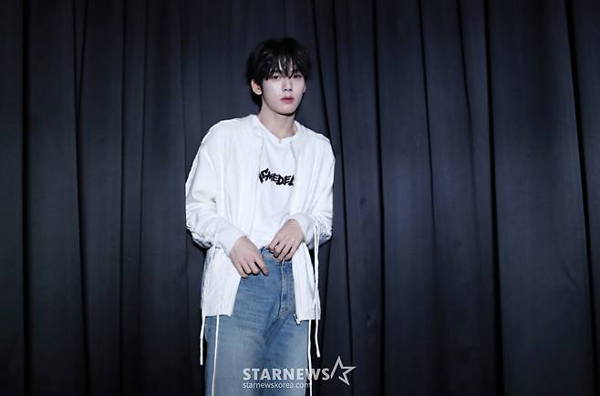 제로베이스원 한유진 /사진=김휘선 기자