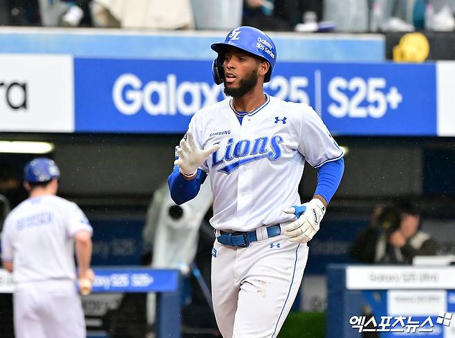 삼성 라이온즈 르윈 디아즈. 엑스포츠뉴스 DB