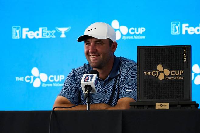 스코티 셰플러(사진=CJ그룹 제공)