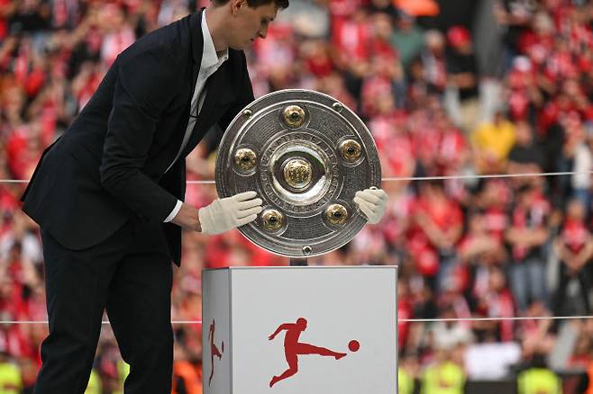 독일 분데스리가 우승 트로피. 사진=AFPBB NEWS