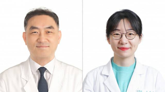 (왼쪽부터) 경희대병원 신경과 안태범, 유달라 교수(사진=경희의료원)