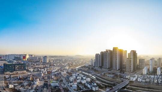반도건설 '고덕 유보라 더 크레스트' 단지 전경사진