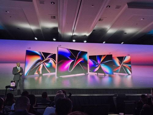 하이센스 CES 2025 프레스 콘퍼런스. [연합뉴스]