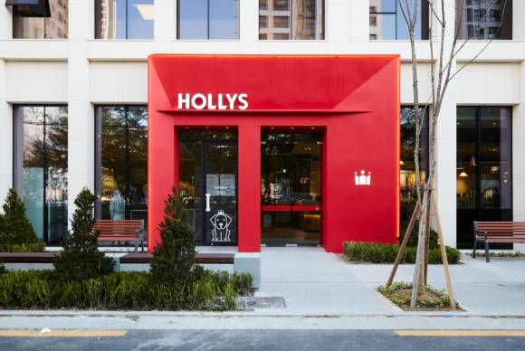 할리스 공덕경의선숲길점. [사진=할리스]