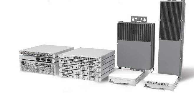 쏠리드가 만드는 이동통신 주요 제품 사진. 쏠리드 제공