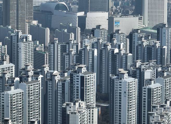 서울 송파구 일대 아파트 단지 모습. [사진 출처 = 연합뉴스]