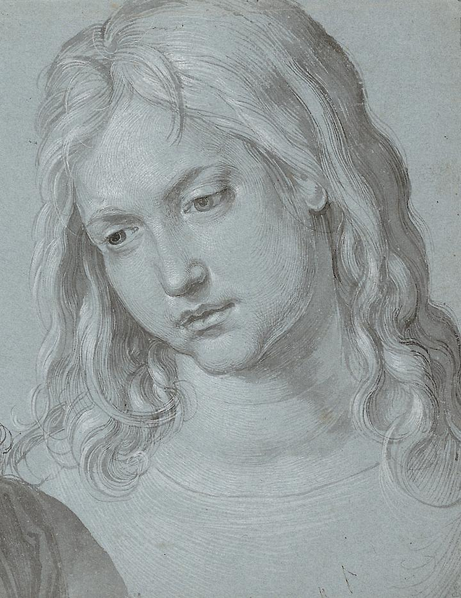 Albrecht Dürer [Head of the Child Jesus], 1506 ©The Albertina Museum