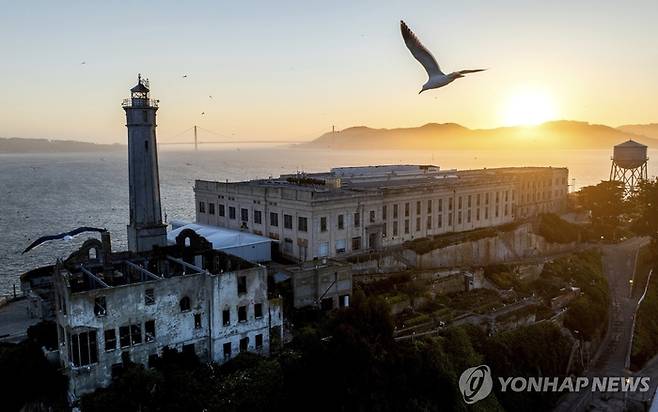 앨커트래즈 교도소 전경. [AP 연합뉴스]