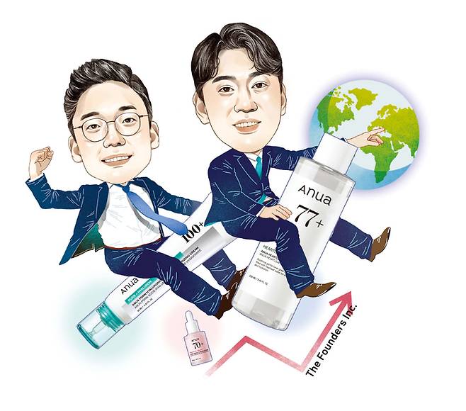 이선형 대표(우) 1988년생/ 서울대 경제학과/ 2017년 더파운더즈 각자대표(현) 
이창주 대표(좌) 1988년생/ 서울대 인류학과/ 2017년 더파운더즈 각자대표(현)