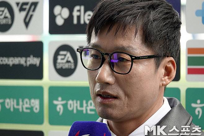 광주 FC 이정효 감독. 사진=이근승 기자