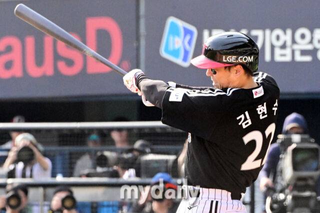 LG 트윈스 김현수./마이데일리