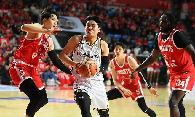 창원 LG 유기상. KBL