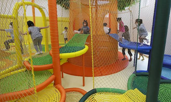 서울형 첫 공공 키즈카페 모습. 연합뉴스