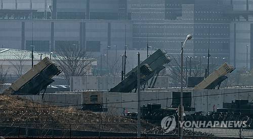 패트리엇 대공미사일 시스템 [연합뉴스 자료사진. 재판매 및 DB금지]