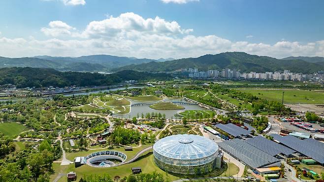 순천만국가정원 전경