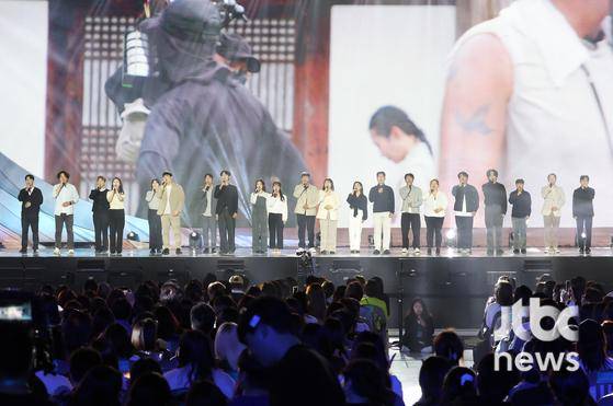 '제61회 백상예술대상 with 구찌'가 5일 오후 서울 강남구 코엑스 D홀에서 개최됐다. 박세완 엔터뉴스팀 기자 park.sewan@jtbc.co.kr