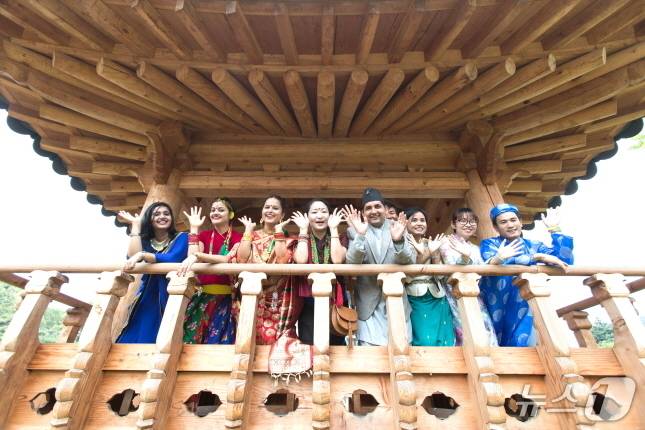 전북대학교 외국인 유학생.(전북대학교 제공, 재판매 및 DB 금지)/뉴ㅅ1