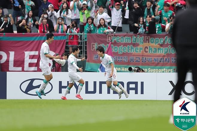대전하나시티즌의 김인균(한국프로축구연맹 제공)