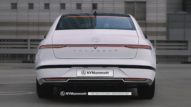 현대차 '그랜저 페이스리프트' 상상도 (출처 : 뉴욕맘모스)