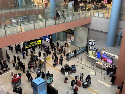 일본 간사이국제공항 전경. 대전일보DB