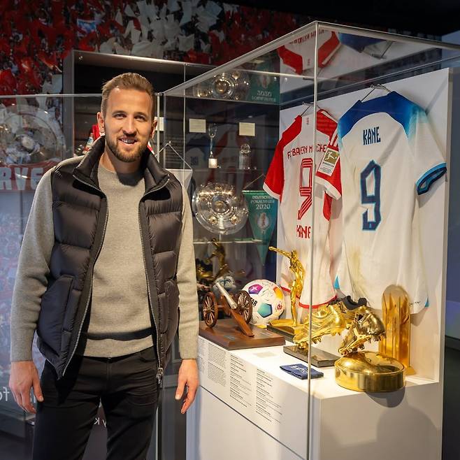 바이에른 뮌헨 해리 케인. 사진=케인 SNS