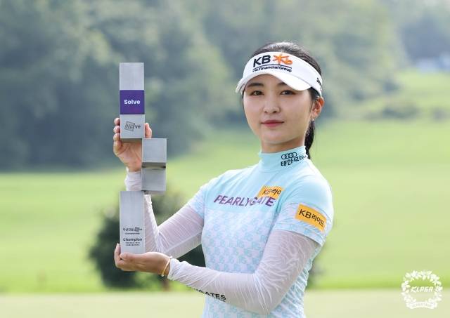 9일 경기도 수원CC에서 열리는 NH투자증권 레이디스 챔피언십 2연패에 나서는 이예원. KLPGA