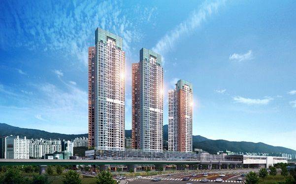 [서울=뉴시스] 두산위브더제니스 평내호평역 N49 투시도. *재판매 및 DB 금지