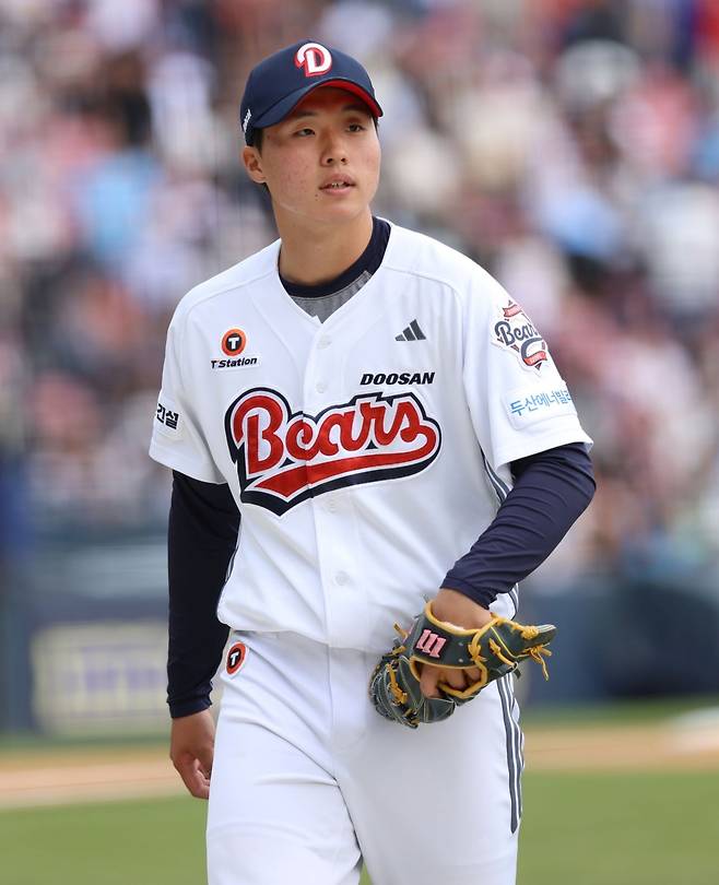 두산 베어스 투수 홍민규. /사진=두산 베어스 제공