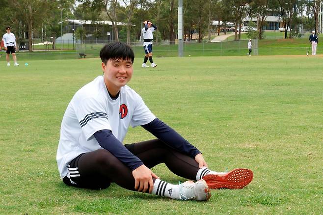 두산 베어스 투수 홍민규. /사진=두산 베어스 제공