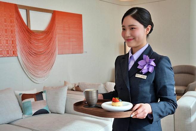 롯데백화점 잠실점 에비뉴엘 라운지 [롯데백화점 제공. 재판매 및 DB금지]