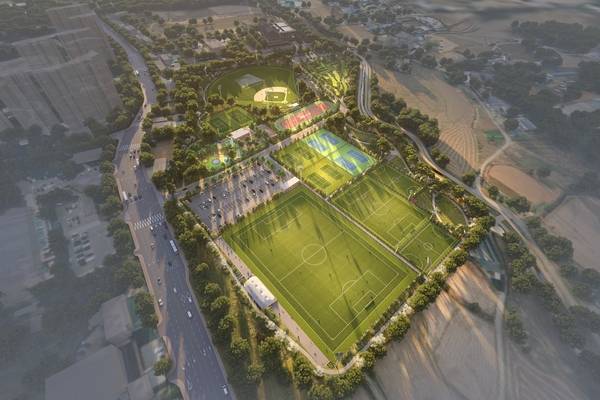 서안성 스포츠파크 조성사업 조감도. /안성시 제공