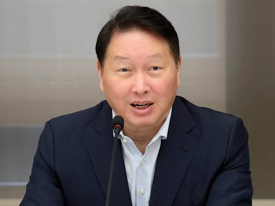 최태원 SK 그룹 회장. 〈사진=연합뉴스〉